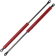 X AUTOHAUX 400mm/15.75" Gas Struts 200N Gas Springs Red Carbon Steel 2 Pcs RV Car Toolbox Lid Storage Box Cover Cabinet Door Cover