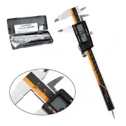Professional Grade Stainless Steel Digital Caliper 150mm Large LCD Screen