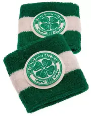 Celtic FC Wrist Bands Terry towelling McGregor Idah Scales Maeda Kyogo Hoops SPL