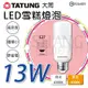 TATUNG 大同 LED雪糕燈泡【13W】冰棒燈 雪糕燈 超節能 燈泡 E27燈頭 省電燈泡 小小兵