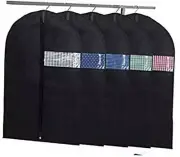 Garment Bags with Shoe Bag - Breathable Garment Bag Covers Set of 5 for Suit