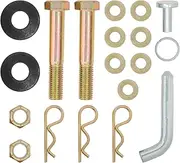 CURT 17076 Round Bar Weight Distribution Hardware Kit
