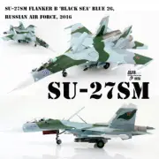 1/72 Russian Air Force Su-27Sm Su27 Flanker B Black Sea Blue 26 Fighter Model