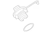 Genuine Audi Fuel Cap 4E0-201-550-B (for: Audi)