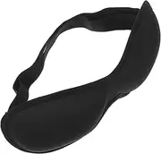 MUSISALY Contoured Travel Sleep Mask Portable Blackout Eye Mask for Sleeping Comfortable Eye Mask for Men and Women for Napping and Travel Soft and Lightweight Design