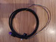 GARMIN MARINE ECU CCU SRM ALARM INTERCONNECT CABLE 6 PIN PURPLE END