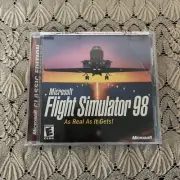Microsoft Flight Simulator 98 (PC, 1998) Brand New Sealed