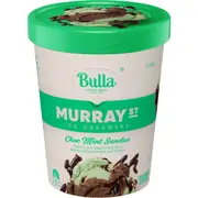 Bulla Murray St Choc Mint Sundae Ice Cream 1l