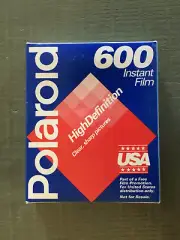 Polaroid 600 High Definition Instant Film 10 Pictures Used By 12 / 1997 Unopend