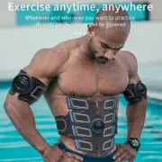 Abdominal Muscle Toner ABS Stimulator Trainer EMS Fitness Training Toning Belt#1