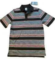 Callaway Men’s S Golf Polo Opti-Dri Cooling Shirt Striped Swing Tech New W/ Tags