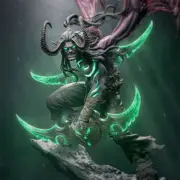 1/8 1/6 Illidan 3D Print Garage Kit Figure Model Kit Unpainted Unassembled GK