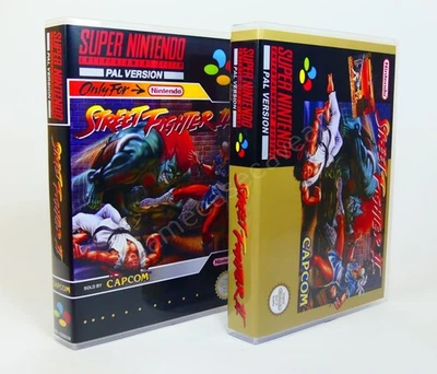 SNES Storage Case - Street Fighter II - NO GAME