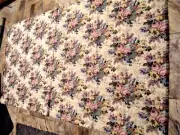 Floral Brocade Jacquard Fabric Material Decorator Fabric 2sided 4 + yards 99 x54
