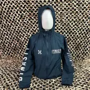 NEW HK Army Dynasty Zip Up Windbreaker Jacket - Blue - Medium