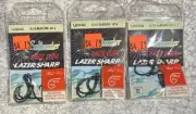 3 Packs Eagle Claw Circle Sea Hooks 5/0 NOS