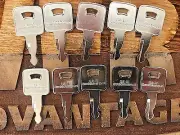 10 Keys 459A RC461-53930 For Kubota Mini Excavator Skid Steer Loader SVL75