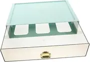 UTHCLO Stationery Drawer Stationery Container Desk Organizer Jewelry Case Sundries Storage Office Supply Drawer Box