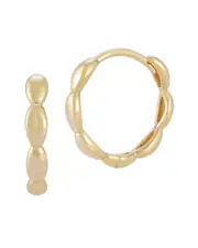 Ember Fine Jewelry 14K Pebble Huggie Earrings