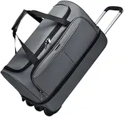 [BWOFJGWH] Soft Wheeled Wheeled Bag with Portable Maneuvering Handbag Versatile Baggage Bag in The Open Air for Travel in The Middle of
