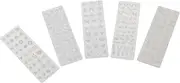 Nail Stencil Kit Delicate Manicure Templates for Women Girls Ladies DIY Manicure Supply