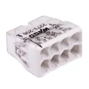 10 x Wago 8-Way Push Wire Connector 24A 2273-208