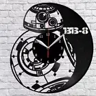 Star Wars BB-8 Vinyl Record Wall Clock Art Decor Original Gift 12'' 30cm 1908