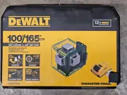 NEW DeWalt 12v MAX 100' / 165' 360 Degree Self Leveling Laser Kit Model# DW089LG