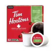 Tim Hortons Decaf Medium Roast Coffee 32Ct K-cups