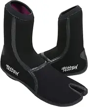 FELLOW Surf Boots, 0.1 inch (3 mm), Thermal, Surfing Boots, Tabi Socks, Winter, Japanese Standard, Men's, Women's, Fleece Lined, Tabi Boots
