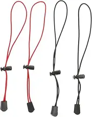 Elastic Bungee Cords for Backpacks 4pcs Hiking Bag Storage Rope Multi-Functional Outdoor Fixing Tie Down Straps Travel Elastic Cord