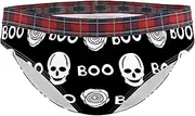 [Tiunyeah] Stretch Ladies Underwear Women Panties S Skull Hipster Briefs Bikini Panty