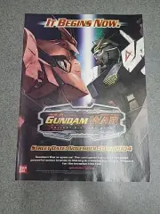 Gundam War CCG Print Ad 2004 8x11 Great To Frame