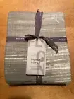 West Elm Duvet Cover Abstract Ikat 100% Cotton Full Queen 92x88" NWT