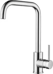 L-Spout Kitchen Mixer Tap Lead-Free Sink Faucet 360 Swivel Laundry Basin Taps (C