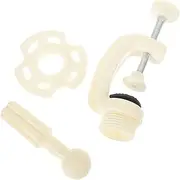 Gatuida Practical Wig Mannequin Head Stand Holder Clamp Durable Adjustable Cosmetology Stand for Styling and Hat Display Compact Design for Easy Travel and Storage