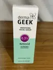 NIB Derma Geek Smoothing Facial Serum, BNIB 1.7 oz 0.3% retinoid - Sealed