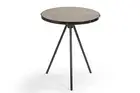 Center Table for Drawing Room | Jeffy Trio Wooden Coffee Table with Metal Legs