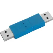 PRO2 PA2334 Usb3 USB-a Plug To Plug USB-a Joiner /Gender Changer USB-B(Male) To USB-a(Female) USB3