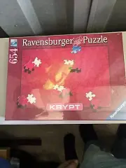 NEW & SEALED Ravensburger 16564 Krypt Pink​ 654 Piece Jigsaw Puzzle USA SELLER