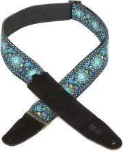 Levy's '60s Hootenanny Guitar Strap - Blue Weave