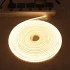 XUNATA LED Neon Light, 16.4ft 3500K Warm White LED Strip Lights, DC 12V Flexi...