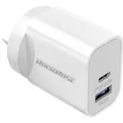 RockRose Casa AC Neo 20W PD & QC 3.0 USB-C AC Wall Charger USB-C & USB-A Dual Port [RRTC06AU]