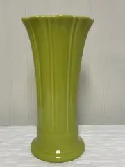 Fiesta Ware Lemongrass 9.5" Medium Vase Retired Fiestaware