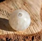 AGATE MARBLE SPHERE, QUARTZ EYE AGATE, 20MM QUARTZ MADAGASCAR AGATE MARBLE