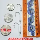 50 pack - 1/8 oz - GLOW - Yellowtail Snapper Jigs - Mustad Saltwater Hook