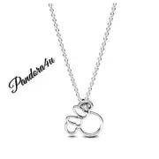 PANDORA Disney Minnie Mouse Silhouette Collier Necklace New Tags PAN GIFT BOX