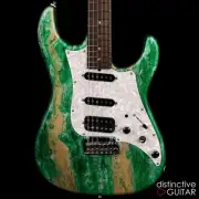 JAMES TYLER STUDIO ELITE HD LAMBEAU SHMEAR GREEN AND GOLD ELECTRIC GUITAR