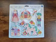 Stephen Joseph Princess Foam Bath Toys - 10 Piece - Sealed!