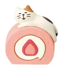 在飛比找誠品線上優惠-日本 DECOLE Concombre 草莓蛋糕祭旅貓公仔/